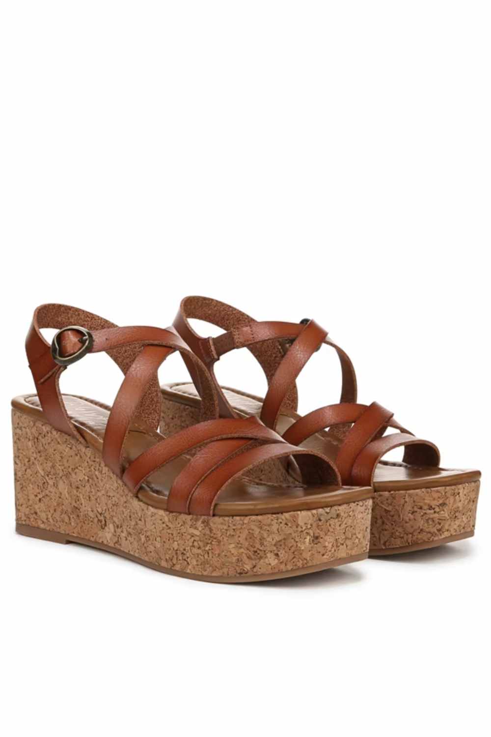Blowfish Malibu Aurora Cork Wedges for Women - Scotch