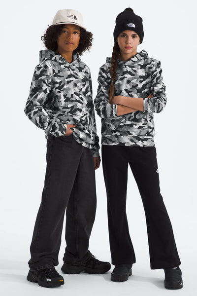 The North Face Teen Evolution Hoodie in Black Camo