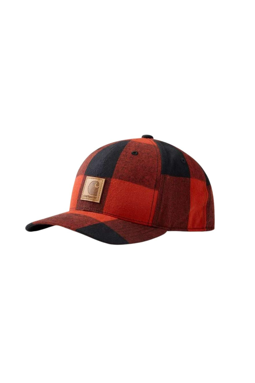 Carhartt Flannel Cap in Red