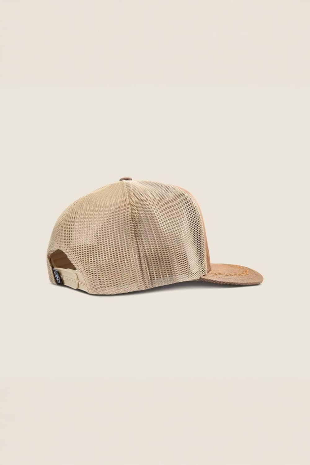 Ariat Oilskin Faux Leather Patch Hat for Men in Brown 