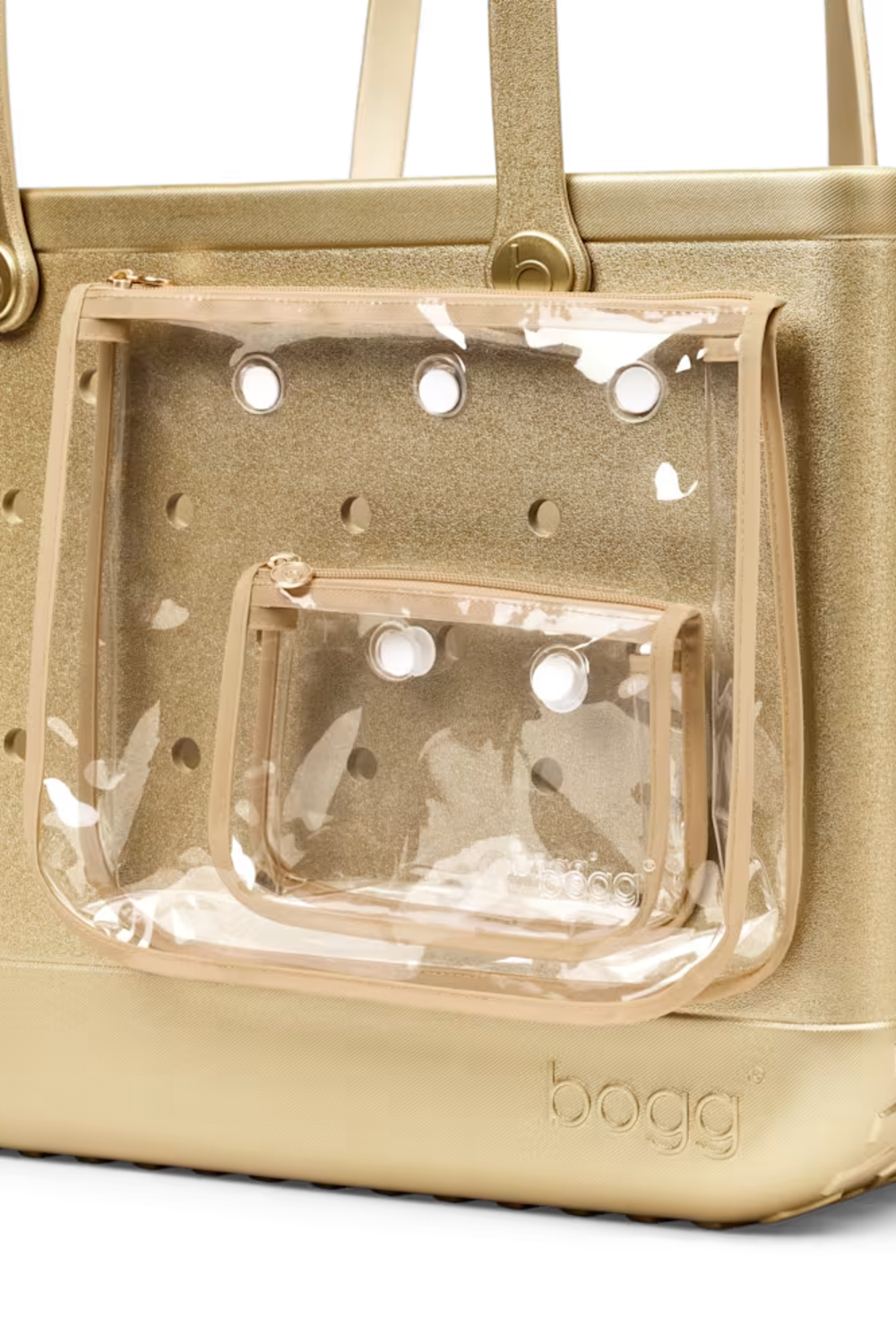 Bogg Bag Original Large Bogg Bag in Metallic Goldie | 10115001-4249