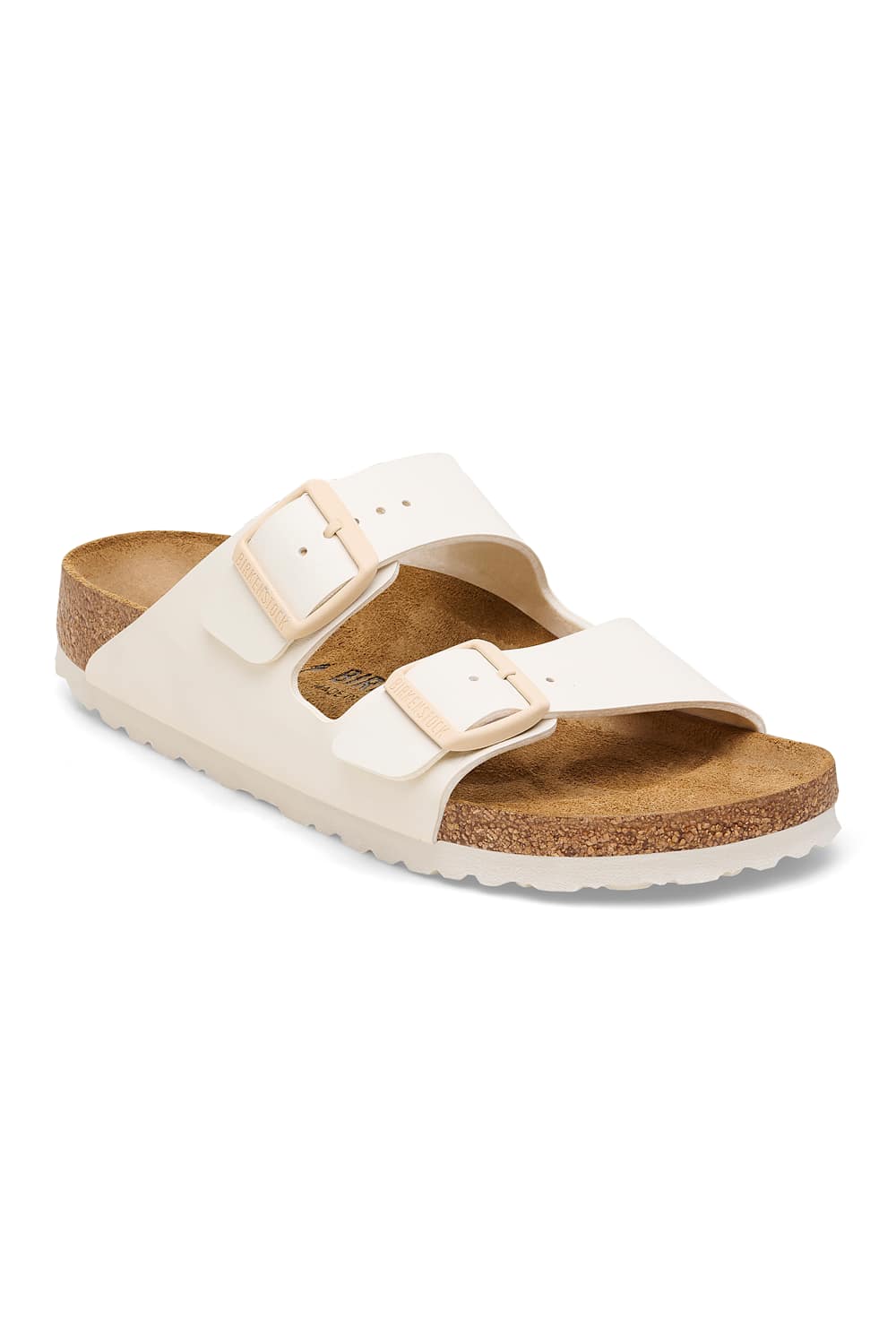Birkenstock Arizona Birko-Flor Sandals in Eggshell | 1027346