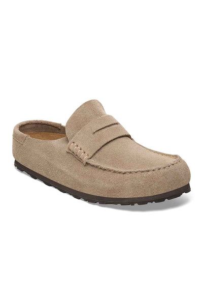 【新品】BIRKENSTOCK NAPLES 41 Taupe Birkenstock Naples Wrapped Clogs for Women in Taupe | 1029710 – Glik's