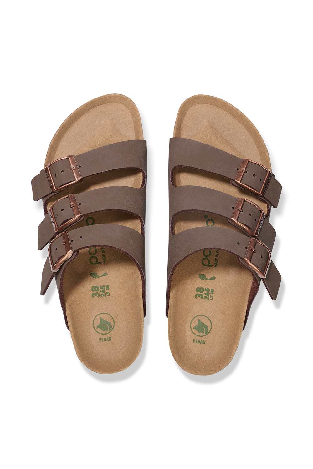 Papillo by Birkenstock Florida Flex Platform Sandals for Women in Mocha | 1029741