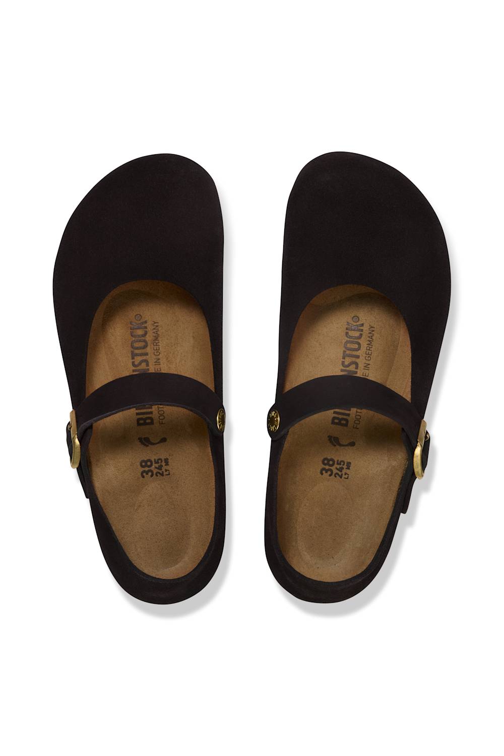 BIRKENSTOCK Mantova ブラック 39 新品　タイムセール中! Birkenstock Mantova Suede Leather Flats for Women in Black