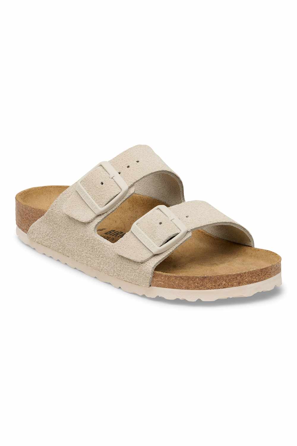 靴 BIRKENSTOCK 26.5 41 Birkenstock Arizona Suede Leather Sandals for Women in Oyster
