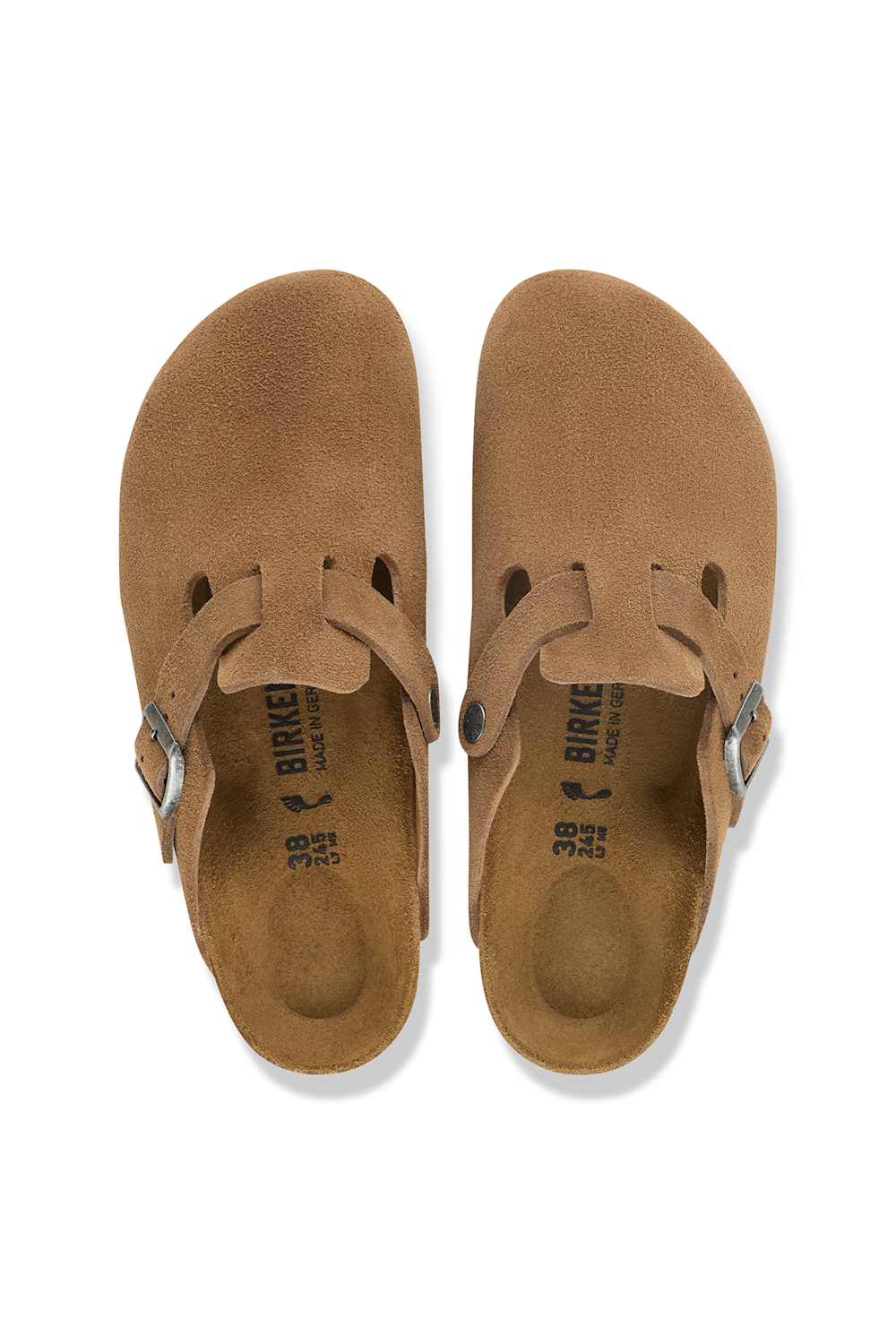 Birkenstock Boston Suede Leather Clogs for Women