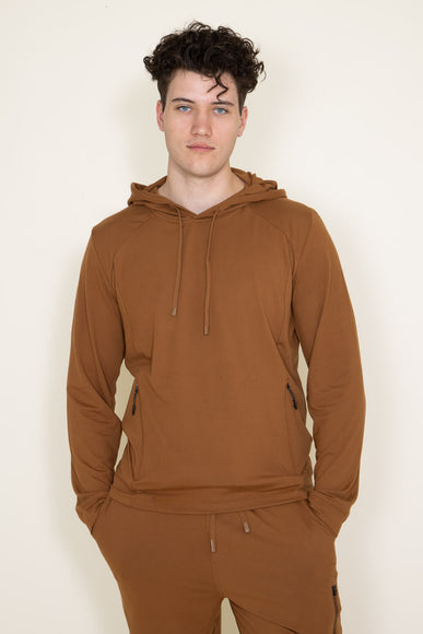 1897 Active Every Day Performance Hoodie for Men in Brown