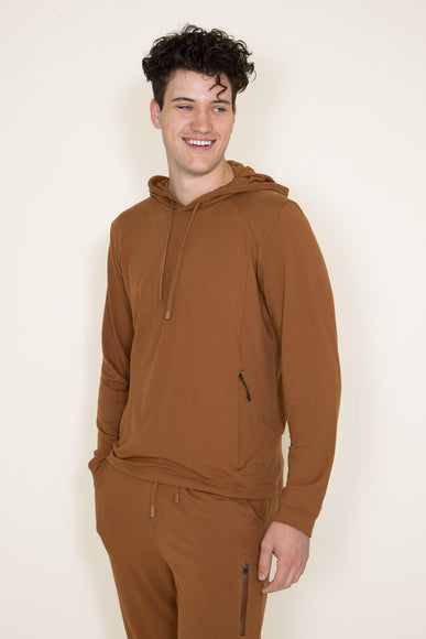 1897 Active Every Day Performance Hoodie for Men in Brown