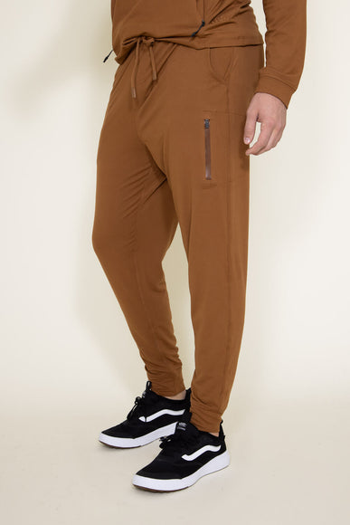 1897 Active Every Day Performance Joggers for Men in Brown