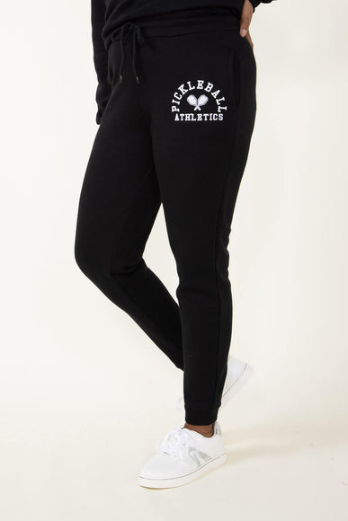 1897 Active Pickleball Joggers for Women in Black