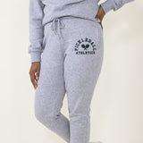 1897 Active Pickleball Joggers for Women in Light Heather Grey