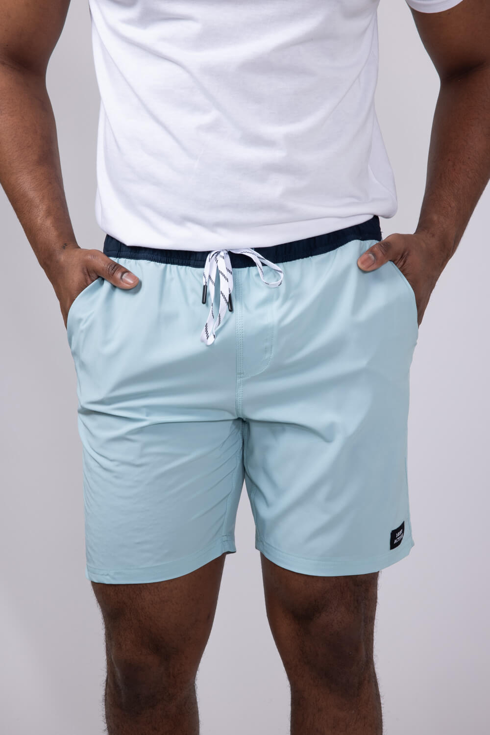 1897 Active Levitate Shorts for Men in Light Blue | STEW26-LIGHT