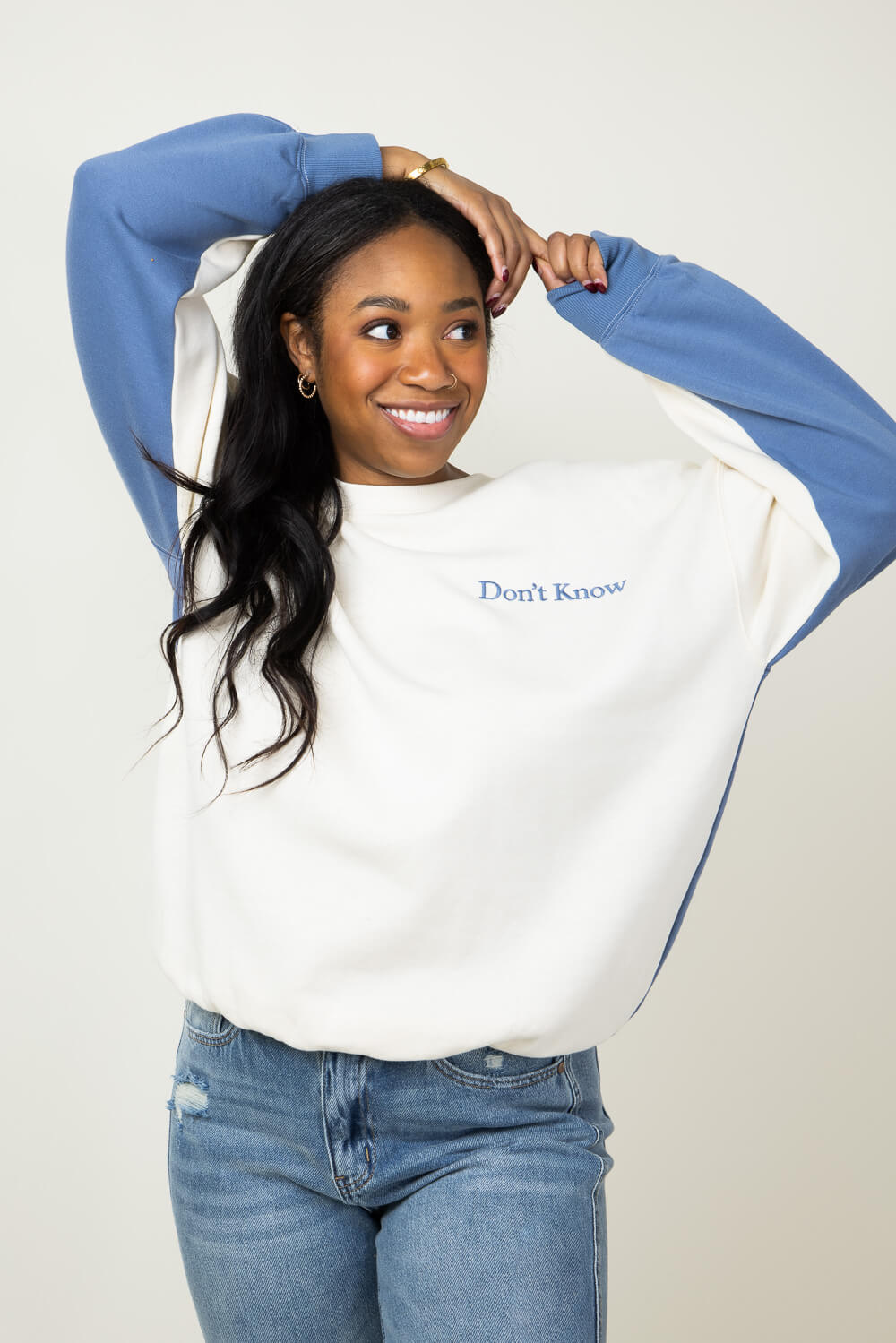 1897 Active Don't Know Don't Care Sweatshirt for Women in