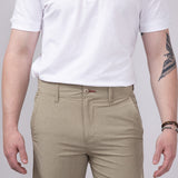 1897 Original Heather Hybrid Shorts for Men in Khaki