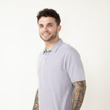 1897 Original Interlock Polo Shirt for Men in Grey