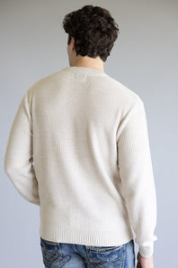 1897 Original Knit Crewneck Sweater for Men in Peyote