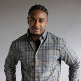 1897 Legends Flannel Shirt for Men in Tan Plaid