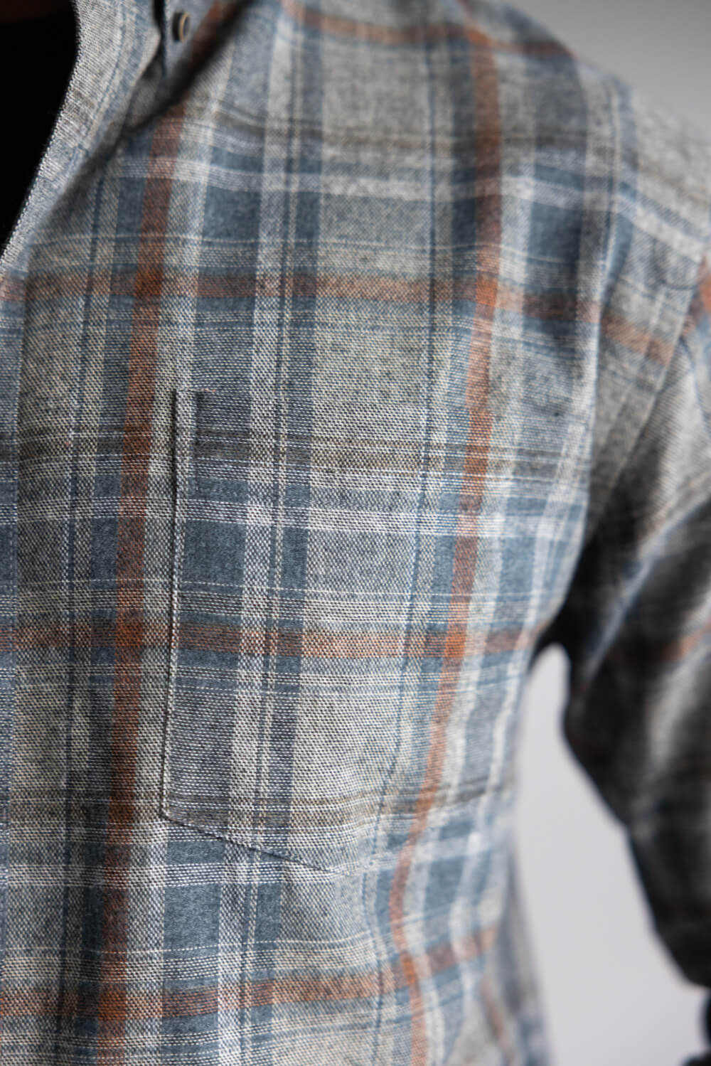 1897 Legends Flannel Shirt for Men in Tan Plaid