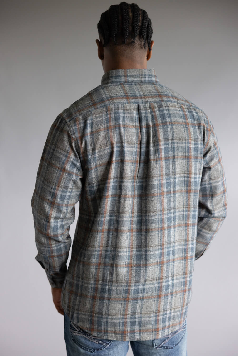 1897 Legends Flannel Shirt for Men in Tan Plaid