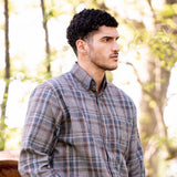 1897 Legends Flannel Shirt for Men in Tan Plaid