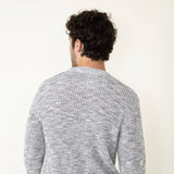 1897 Original Crewneck Sweater for Men in Cream Combo