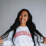 1897 Active Sweetheart Sweatshirt for Women in White