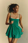 FP Movement Baseline Tennis Dress for Women in Green Glow Combo