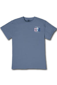 Simply Southern Plus Size America 1776 T-Shirt for Women in Overcast Blue