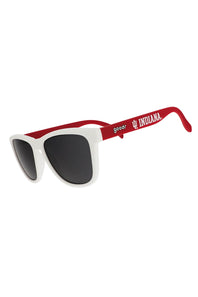 goodr Hoosier Nation OG Sunglasses in White