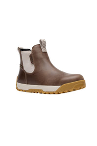 Xtratuf Leather Ankle Deck Boot for Women in Fossil/Stone
