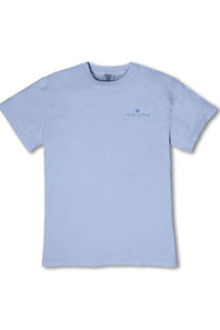 Simply Southern Youth Lemons T-Shirt for Girls in Washed Blue