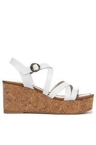 Blowfish Malibu Aurora Wedge Sandals for Women in White 