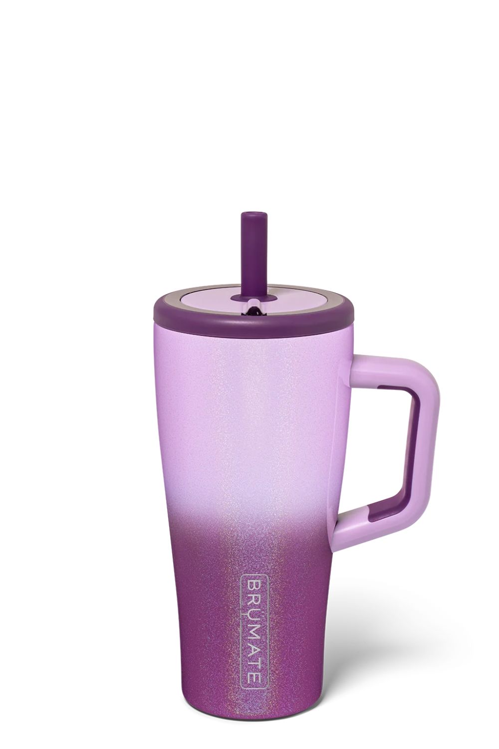 パープルハート×エボニーパターン ラジアル 象革 ビリヤードキュー 20oz BruMate Era 20 oz Tumbler in Violet Crush | DWER20VCR-VIOLETCRUSH