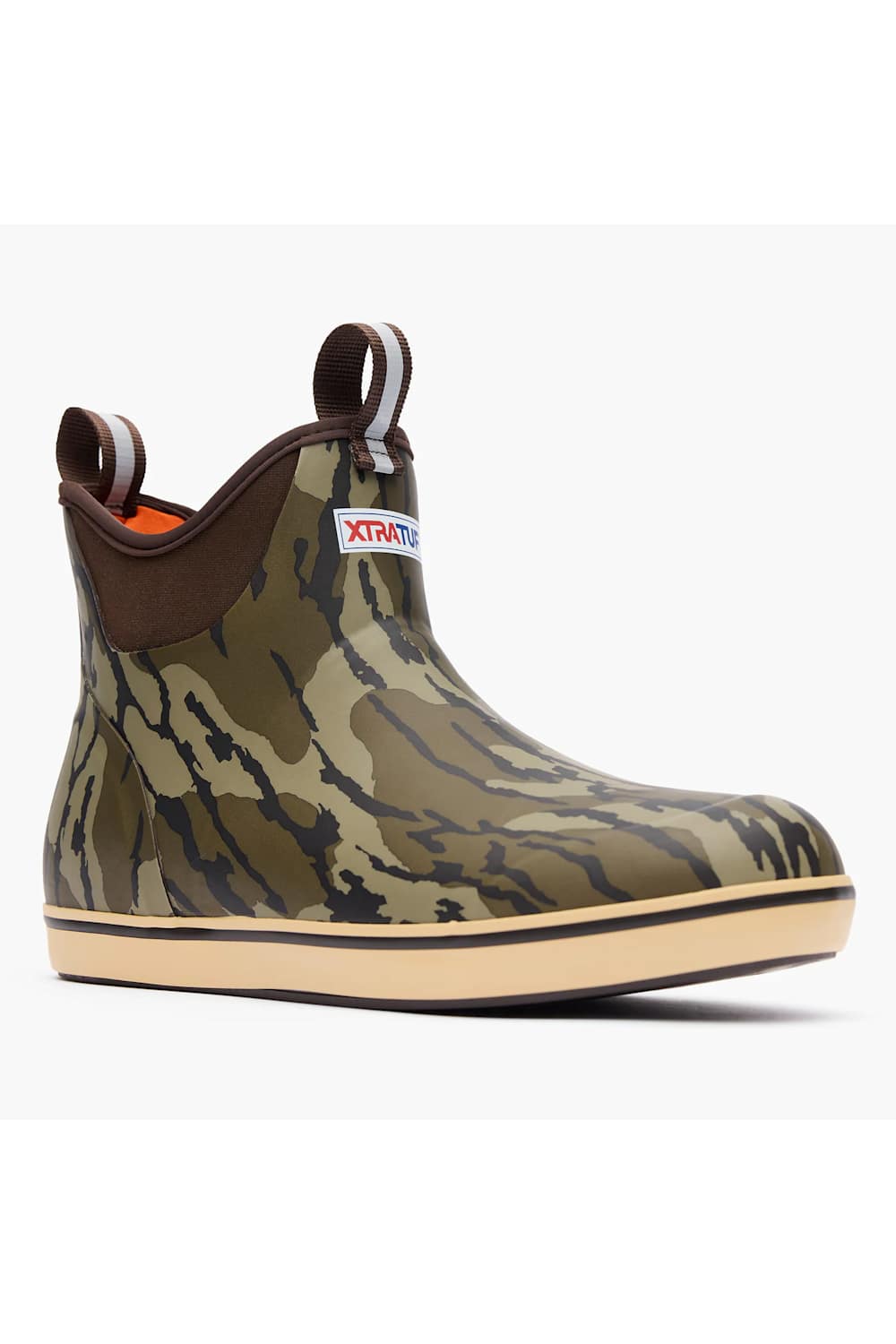 Xtratuf Ankle Deck Boot for Men in Mossy Oak