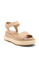 Sorel Sun Peak Platform Sandal for Women in Honest Beige | 2151301-246