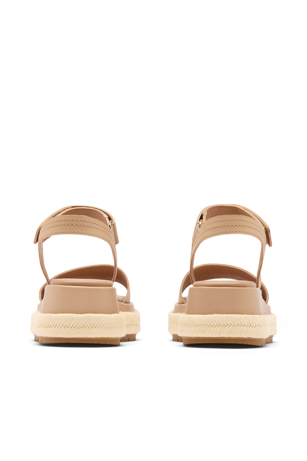Sorel Sun Peak Platform Sandal for Women in Honest Beige