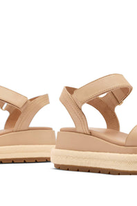 Sorel Sun Peak Platform Sandal for Women in Honest Beige | 2151301-246
