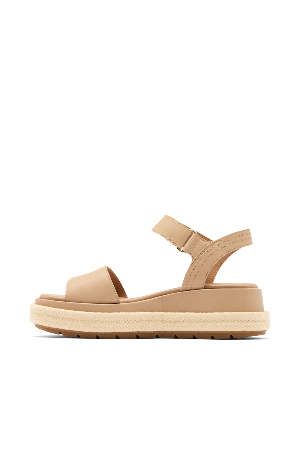 Sorel Sun Peak Platform Sandal for Women in Honest Beige