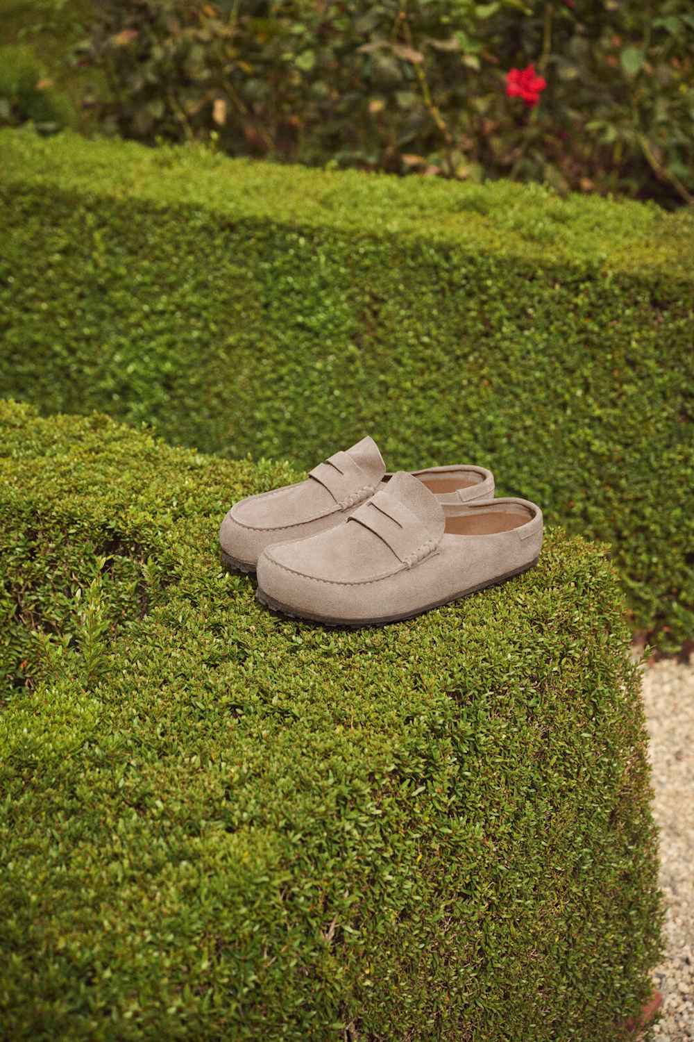 靴 BIRKENSTOCK Naples Taupe 41 Naples Wrapped | Suede | Taupe – Birkenstock Midtown
