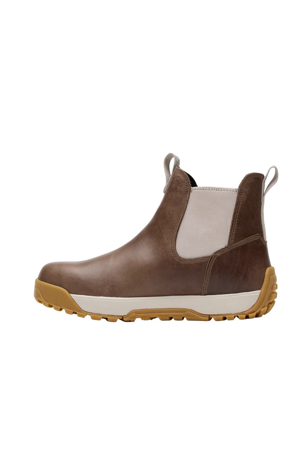 Xtratuf Leather Ankle Deck Boot for Women in Fossil/Stone
