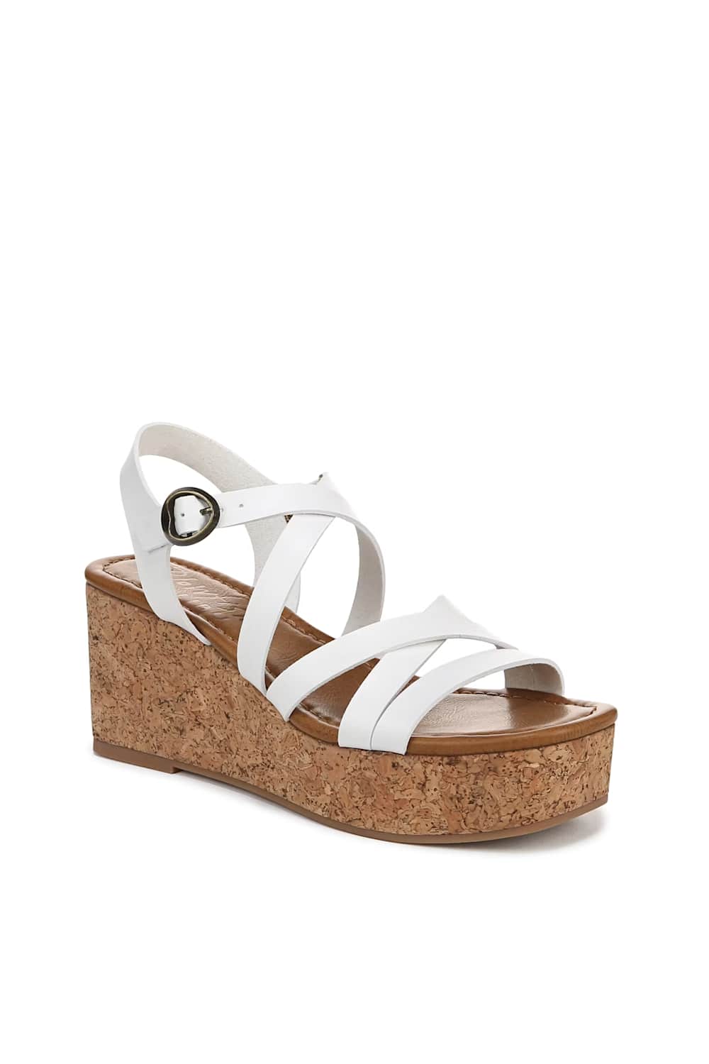  Blowfish Malibu Aurora Wedge Sandals for Women in White 