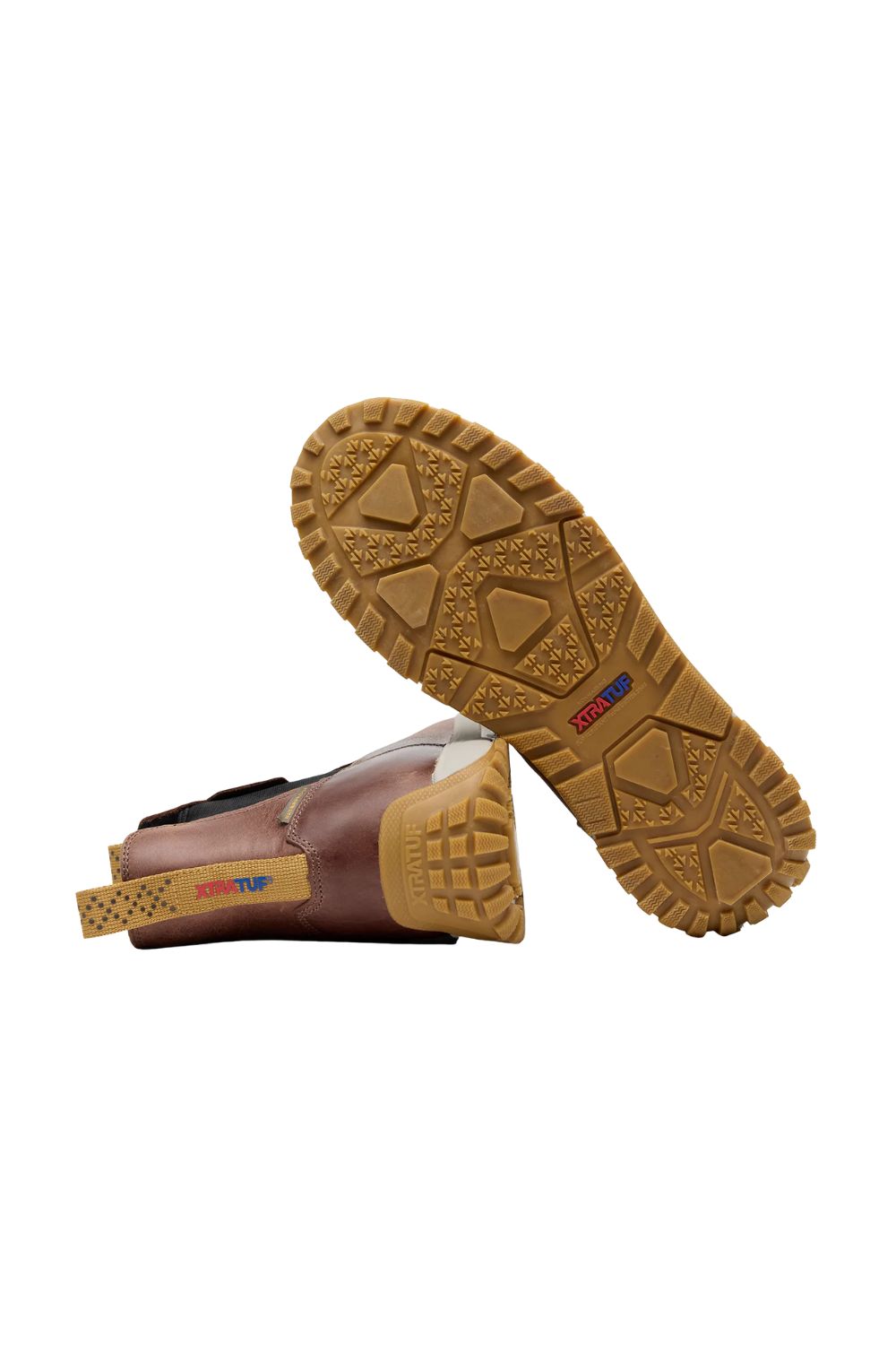 Xtratuf Leather Ankle Deck Boot for Men in Earth Brown | XMABL900