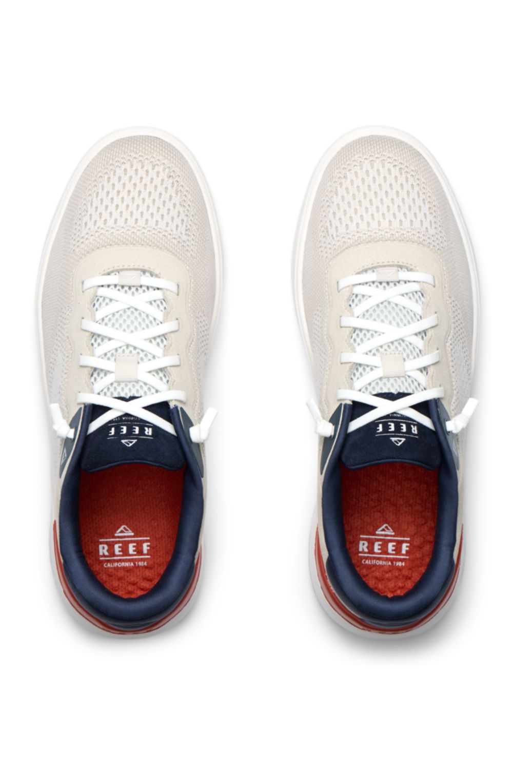 Reef Shoreline Del Mar Sneakers for Men in Tan/White/Navy
