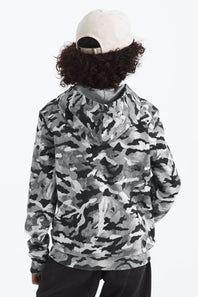 The North Face Teen Evolution Hoodie in Black Camo
