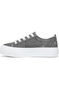 Blowfish Malibu Sadie-Sun Platform Sneakers for Women in Charcoal