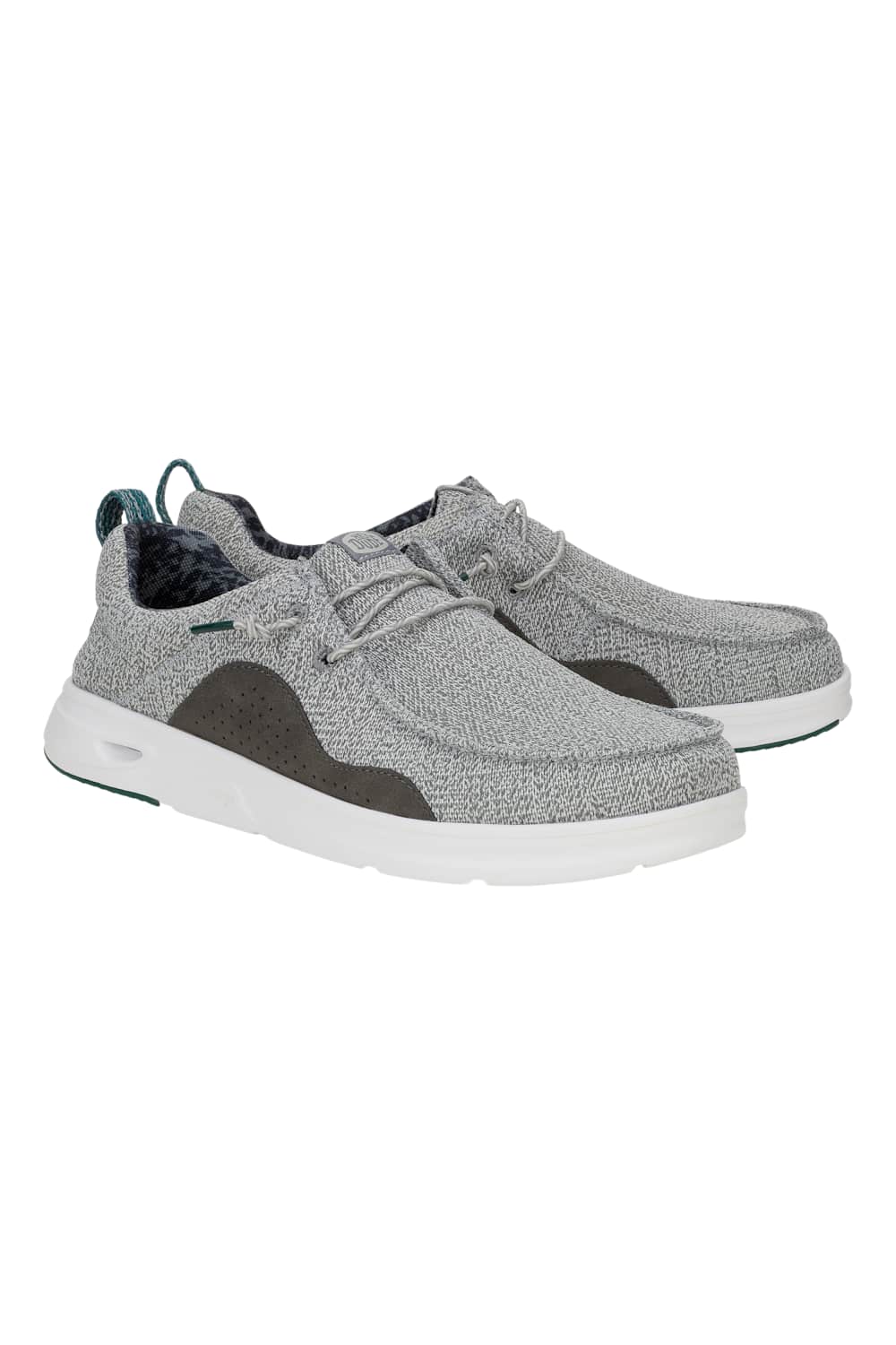 HEYDUDE Men’s Wally Hey2O Mesh Shoes in Grey/Blue | 43145-1UL