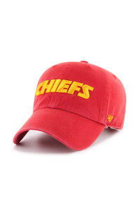 '47 Kansas City Chiefs Script Clean Up Hat in Red 
