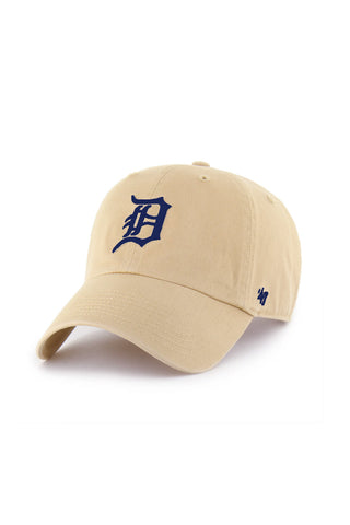 '47 Detroit Tiger Clean Up Hat in Khaki