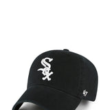'47 White Sox Clean Up Hat in Black 